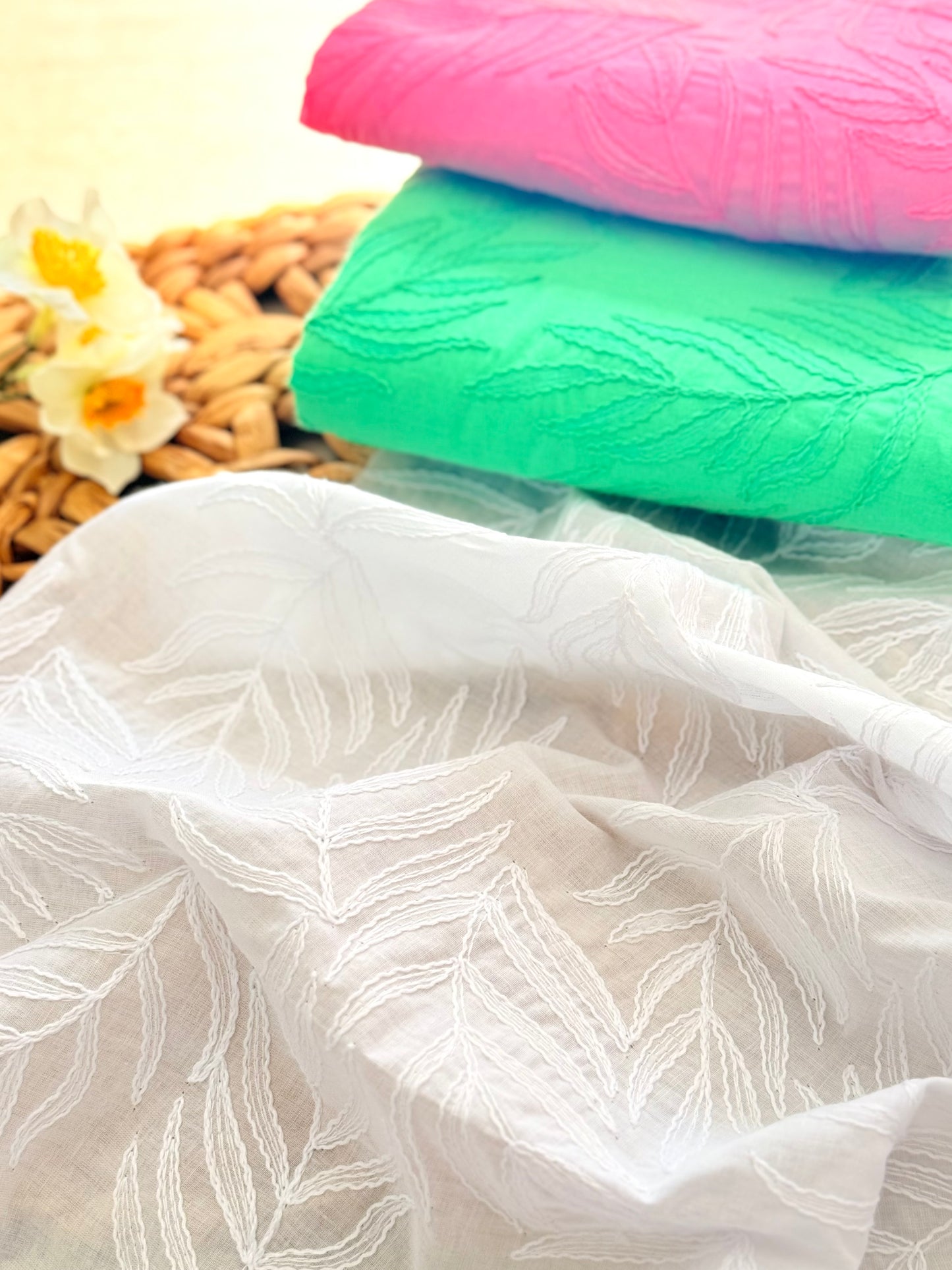 Embroidered Cotton Spring/S44