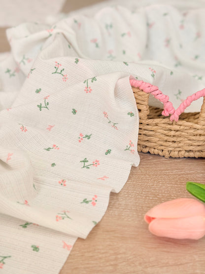 Printed Cotton Jersey Petite Meadow