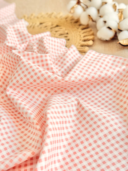 Cotton Twill Pastel Vichy