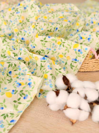 Cotton Twill Citrus Garden