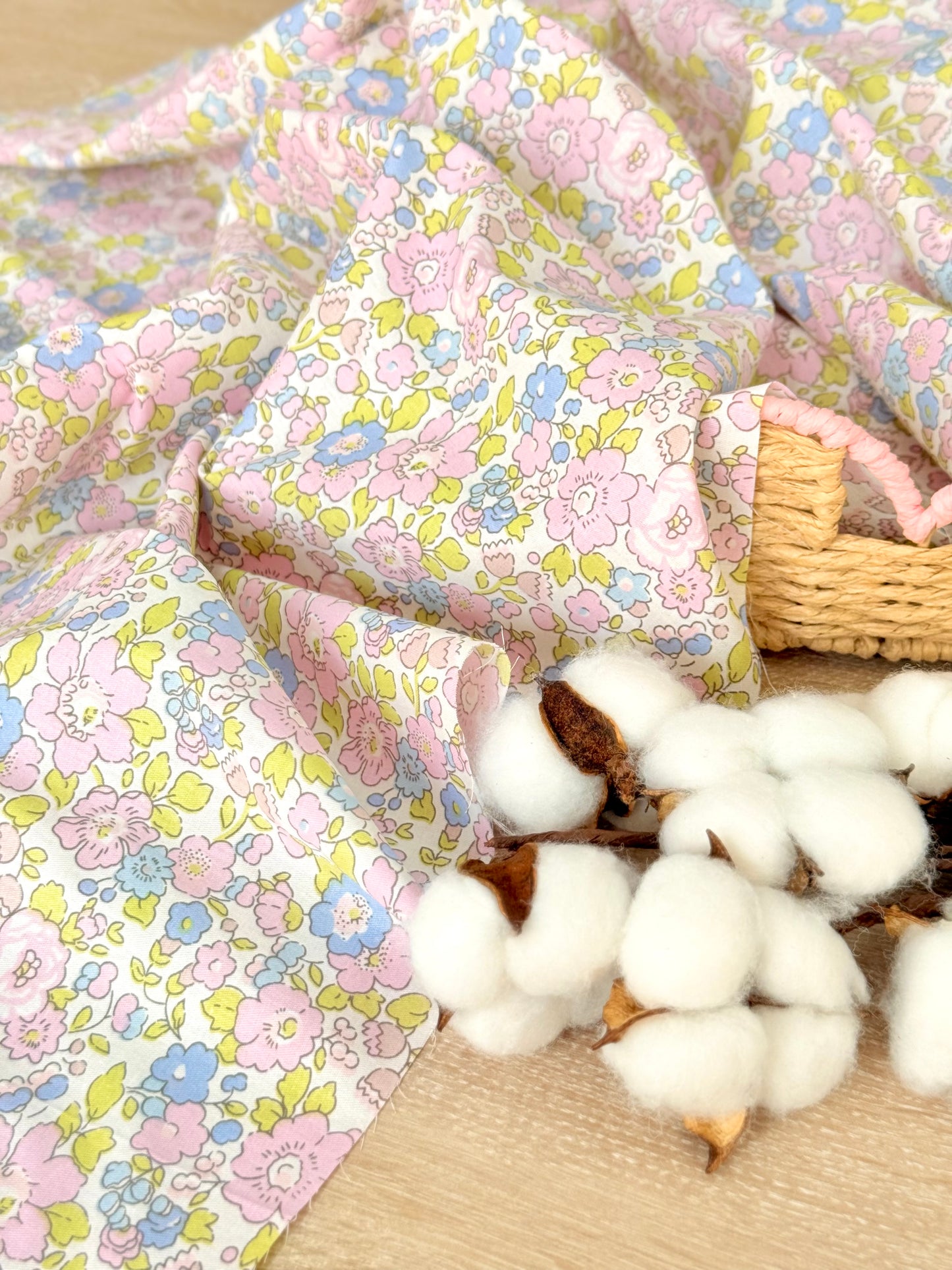 Cotton Twill Pastel Meadow