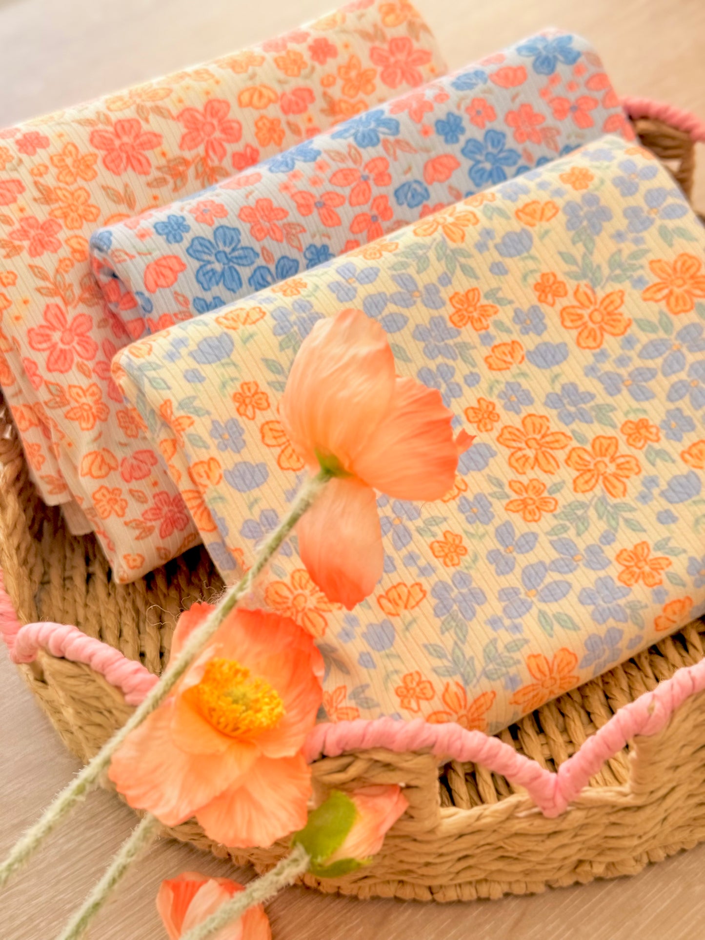 Printed Rib Sunset Meadow