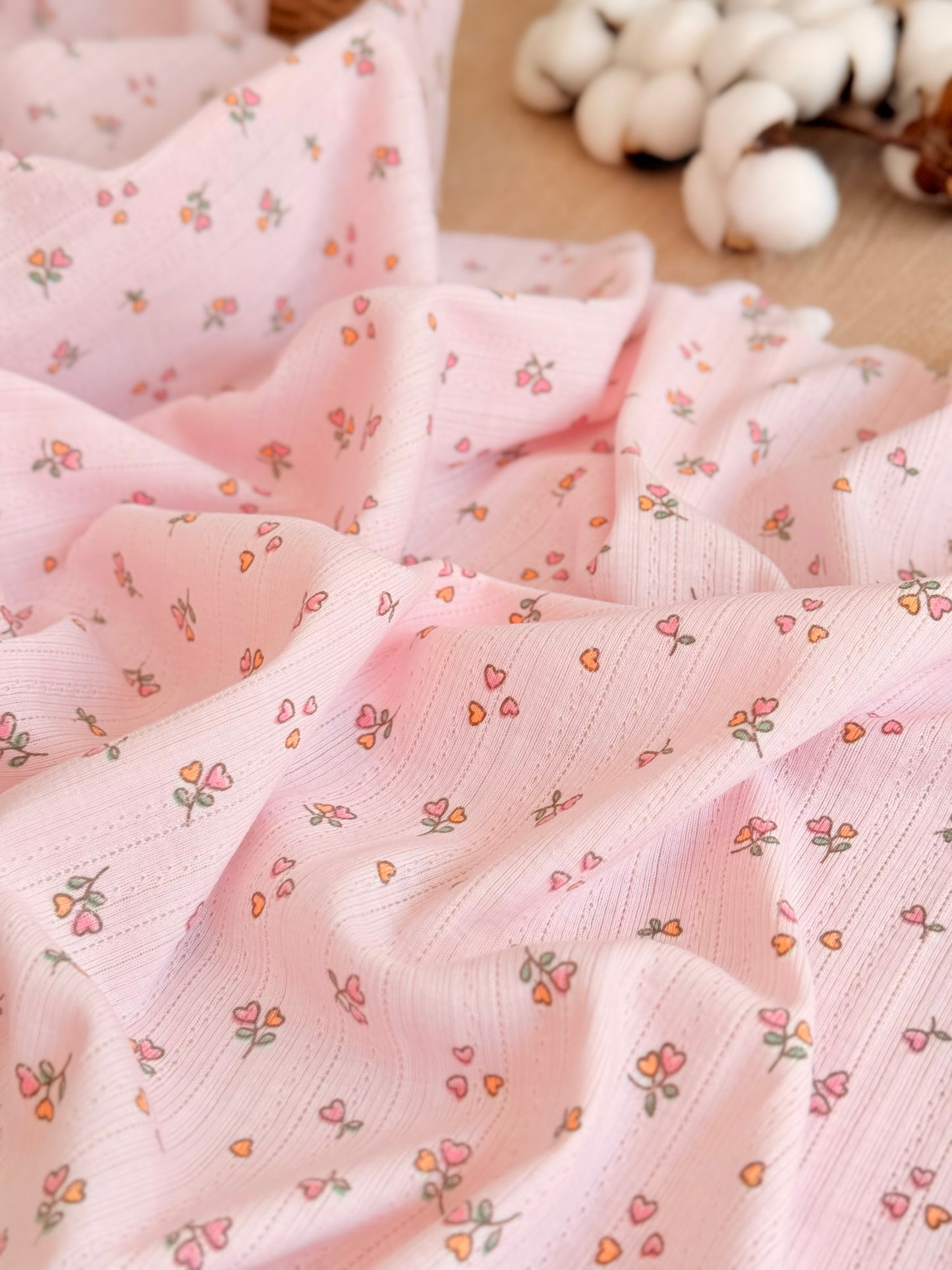 Printed Cotton Jersey Tiny Love