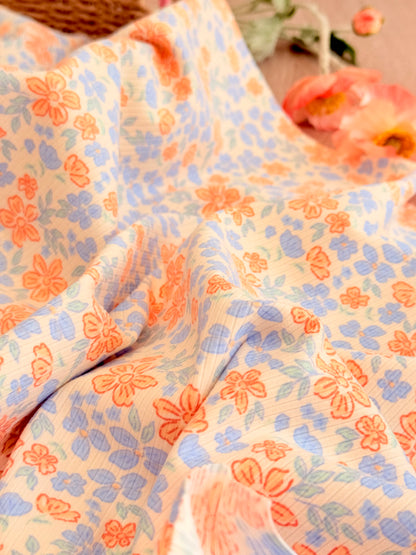 Printed Rib Sunset Meadow