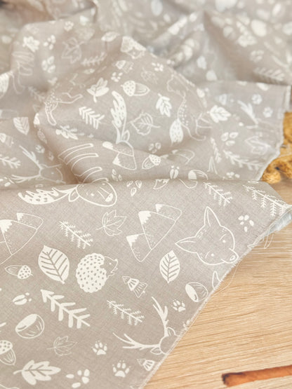 Cotton Twill Woodland Tales