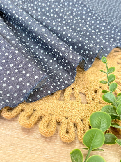 Printed Denim Midnight Ditsy