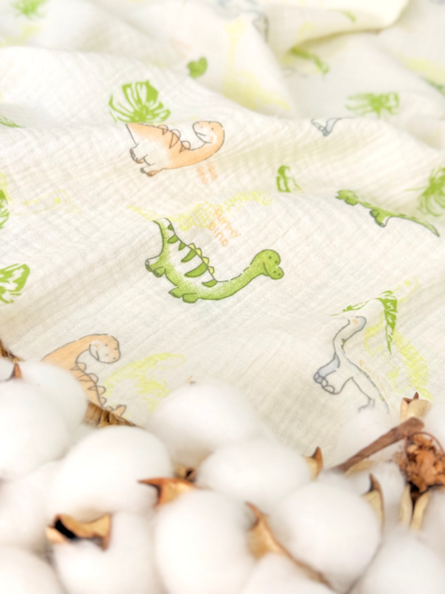 Muselina Little Dinos