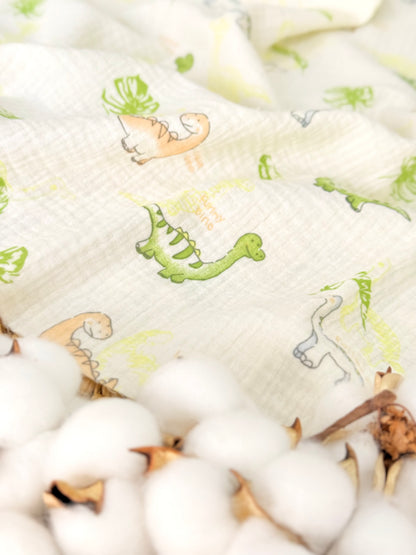 Muselina Little Dinos