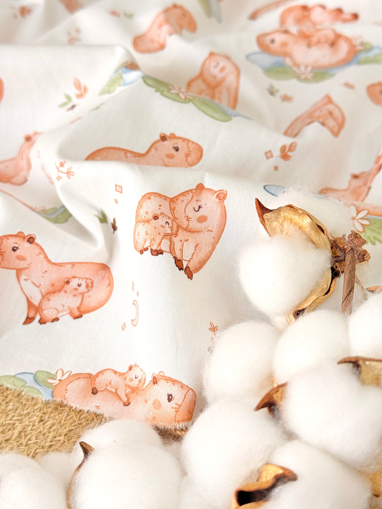 Cotton Twill Capibara