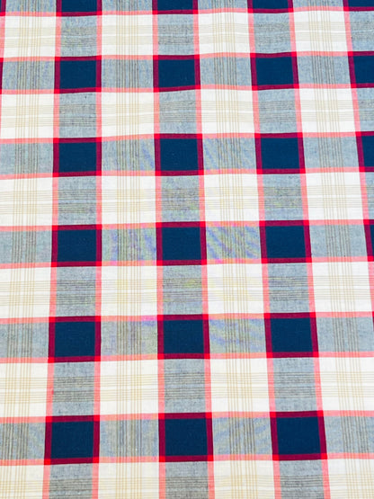 Printed Cotton Checks