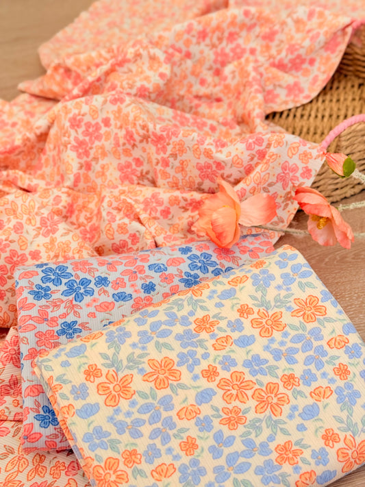 Printed Rib Sunset Meadow