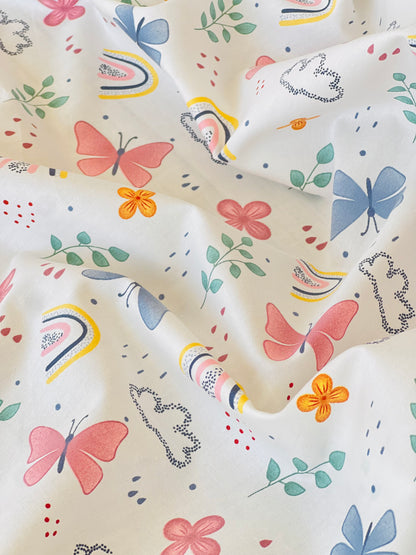 Cotton Twill Spring Butterfly