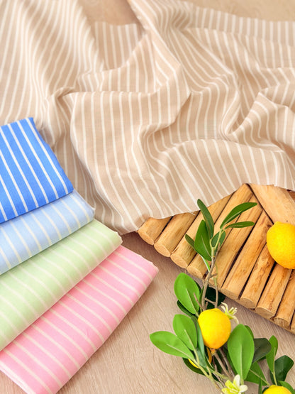 Printed Linen Stripes 19