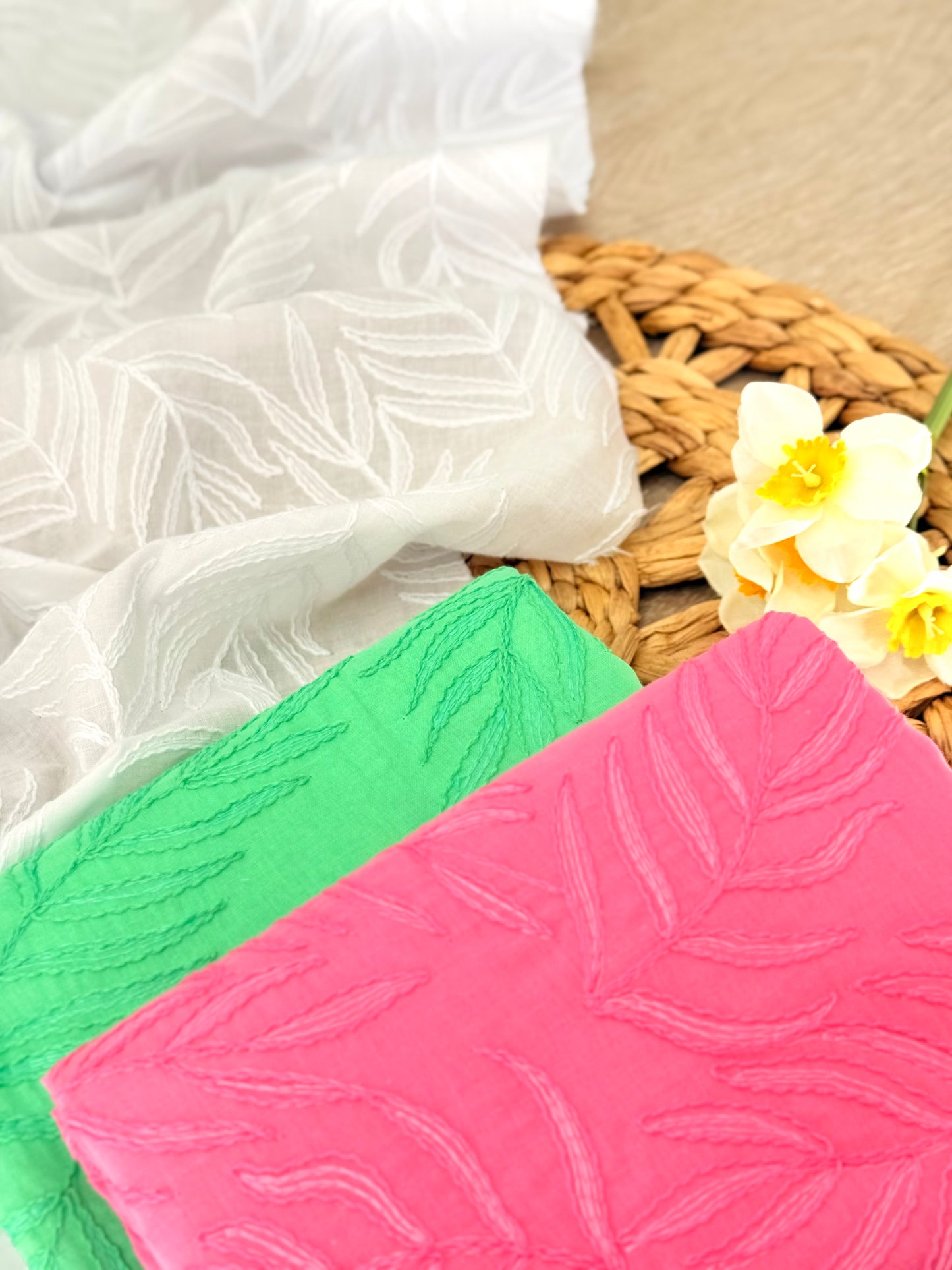 Embroidered Cotton Spring/S44