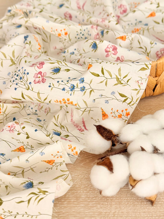 Cotton Twill Meadow Bloom