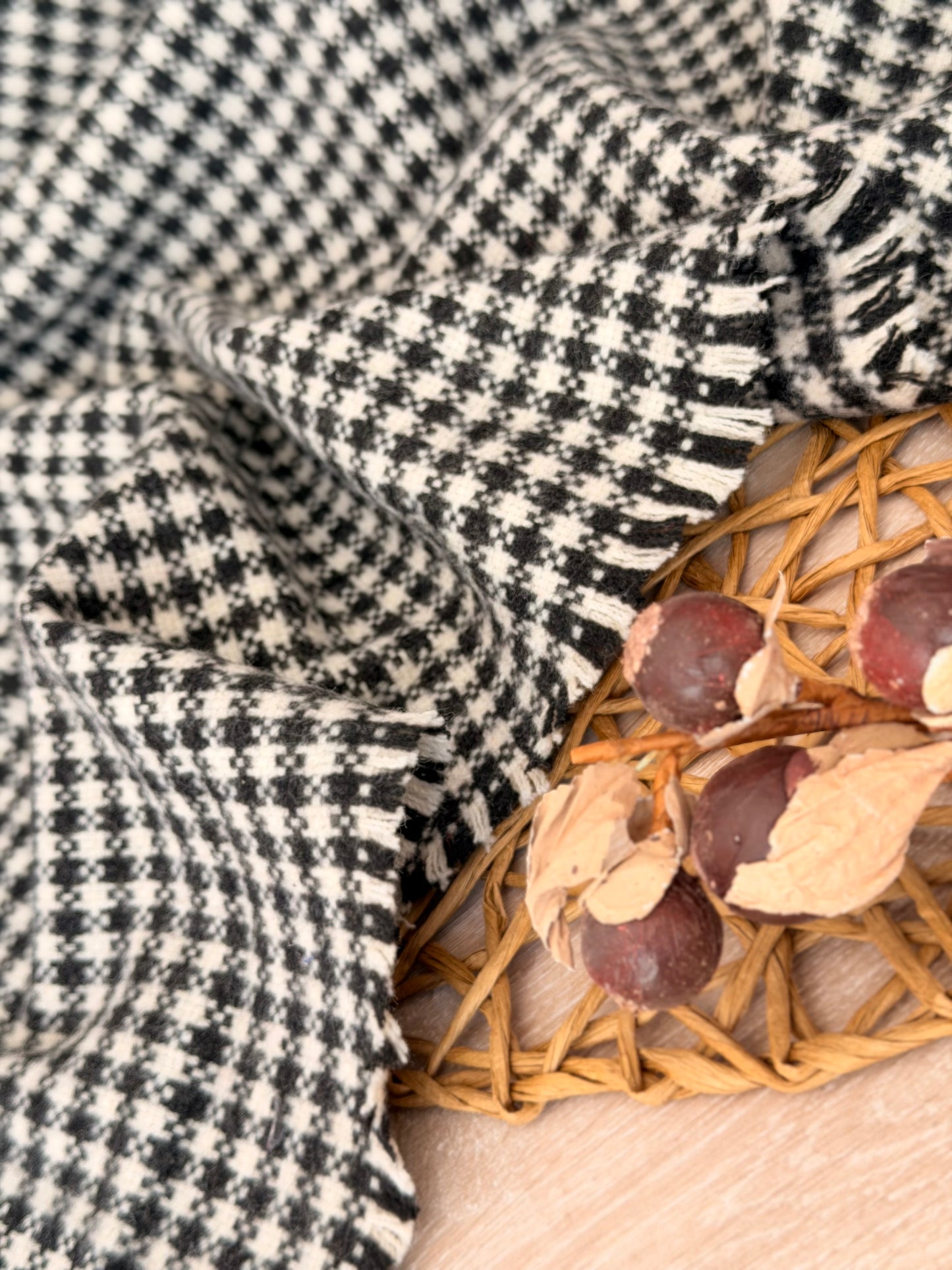 Paño de Lana Classic Houndstooth