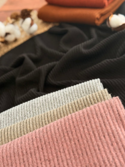 Sweater Knitted Rib Heather