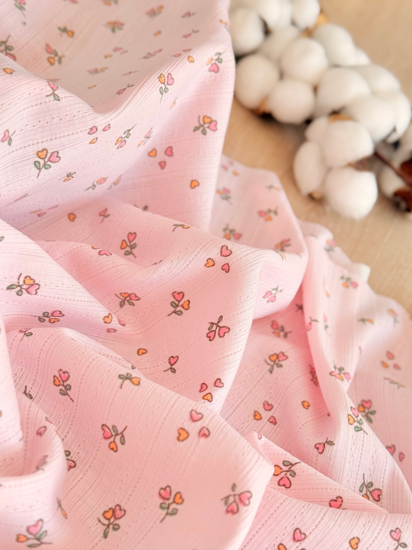 Printed Cotton Jersey Tiny Love