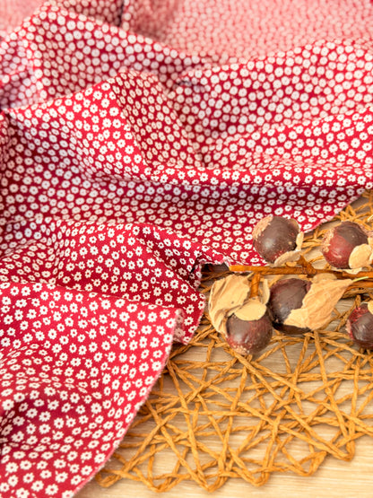 Printed Cotton Daisy Dots