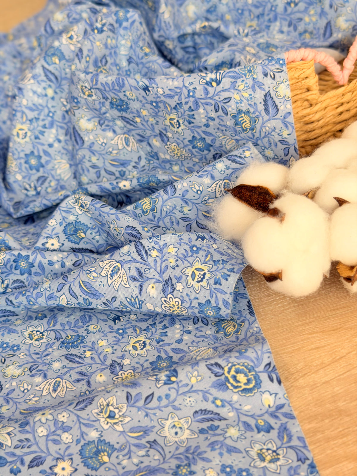 Cotton Twill Autumn Bloom