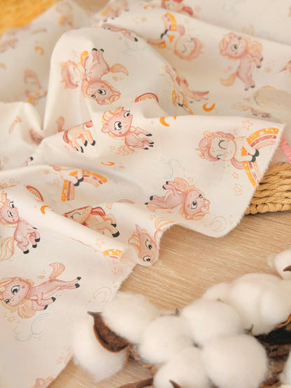Cotton Twill Rainbow Pony