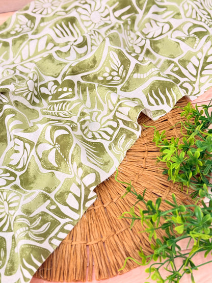 Printed Linen Sahara Tiles