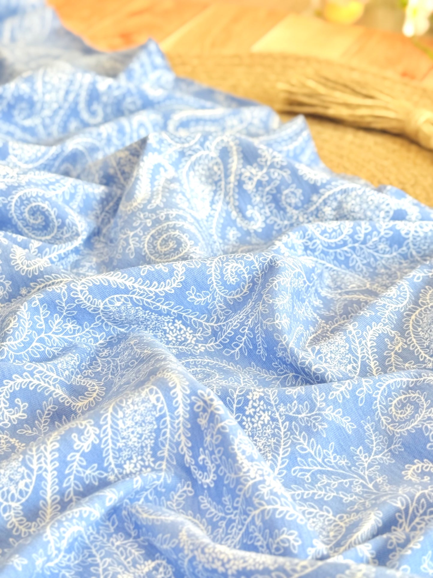 Interlock Blue Kashmir