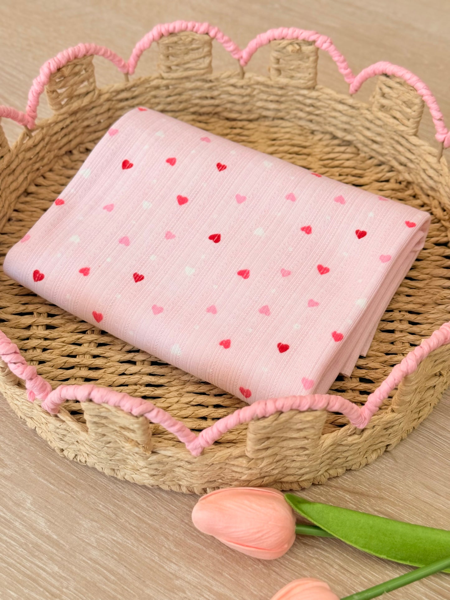 Printed Cotton Jersey Sweethearts