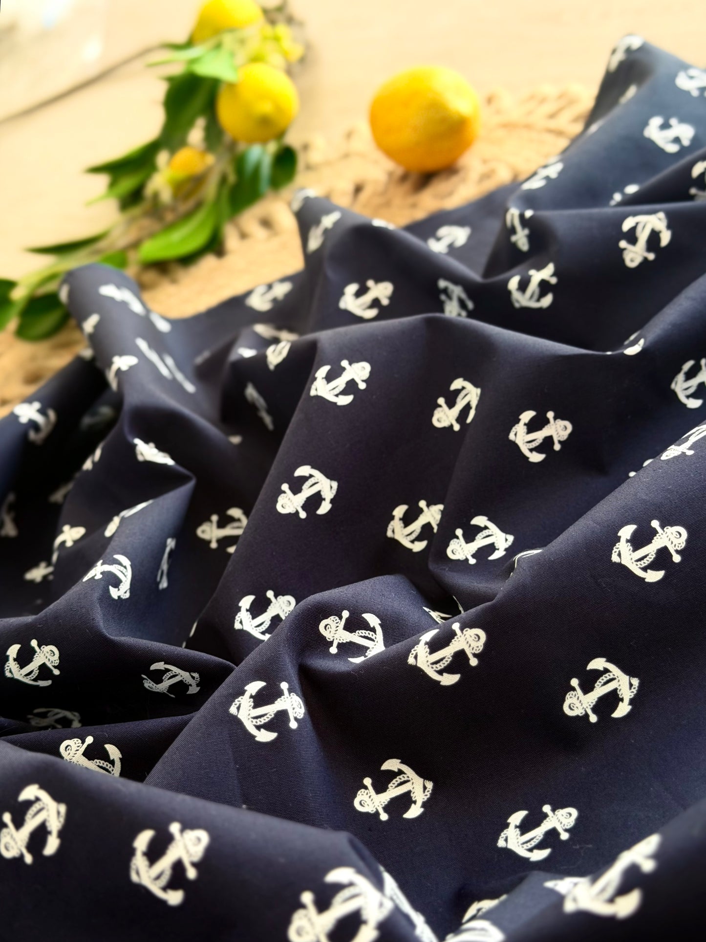 Printed Cotton Sail Away