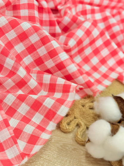 Printed Cotton Checks 24