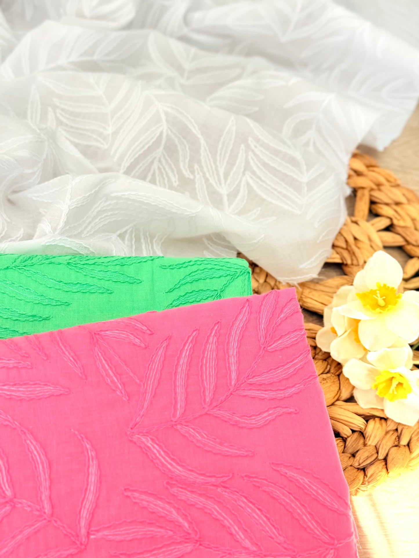 Embroidered Cotton Spring/S44