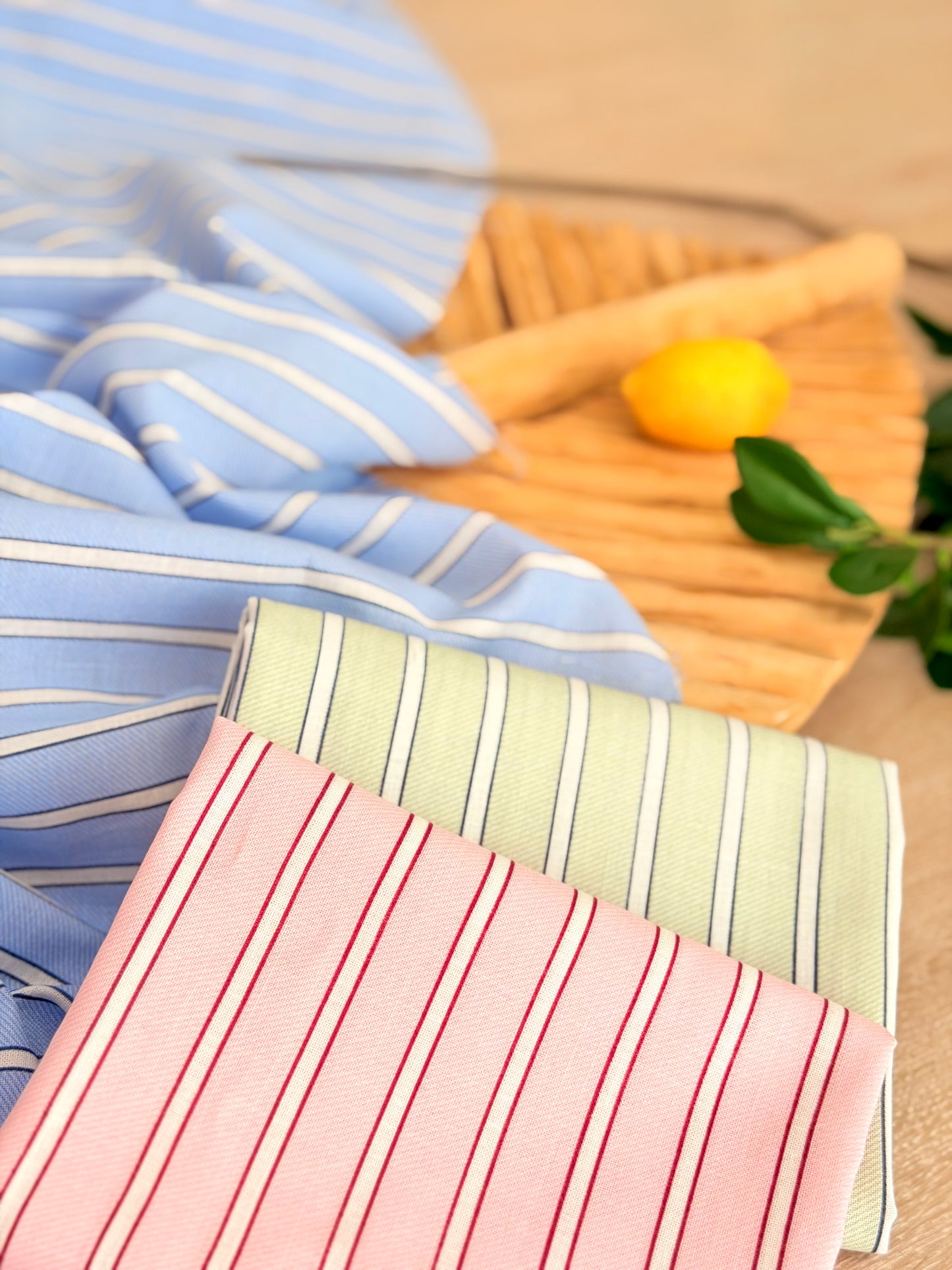 Printed Linen Stripes 22