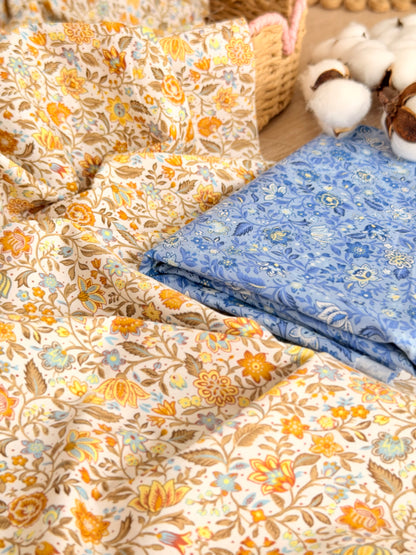 Cotton Twill Autumn Bloom