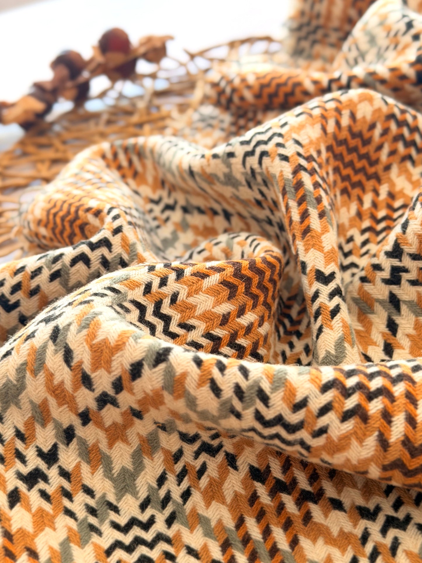 Paño de Lana Autumn Herringbone