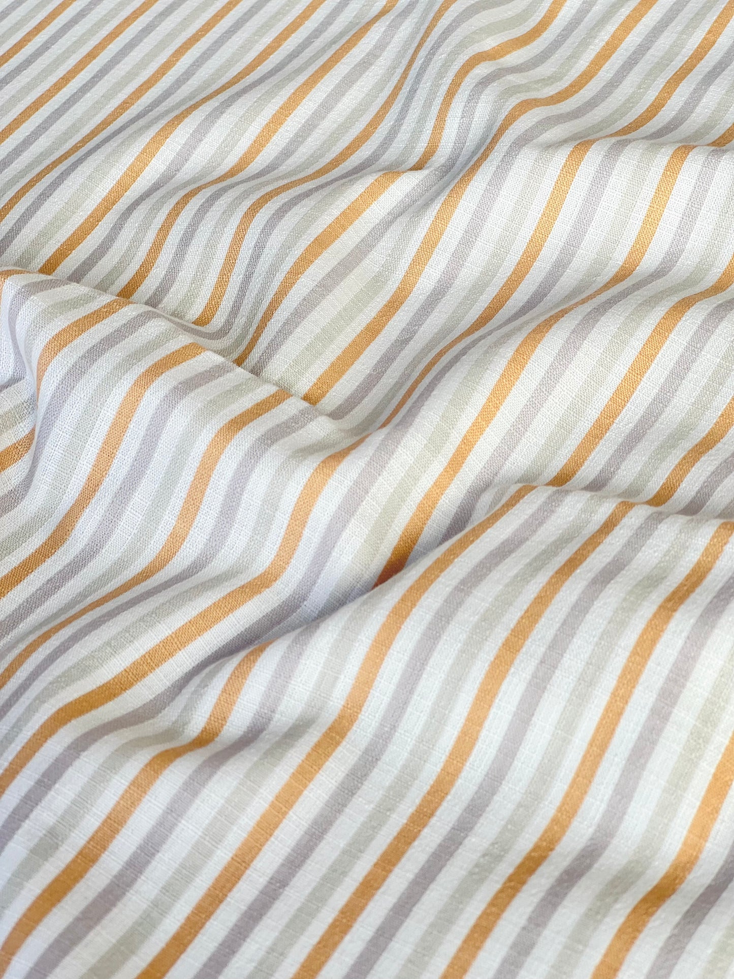 Printed Linen Soft Stripes