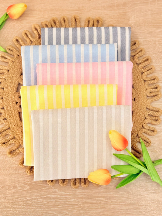 Printed Linen Stripes 17