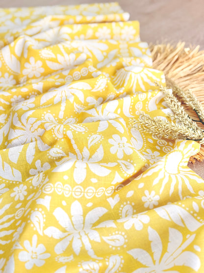 Printed Linen Sunlit Heritage