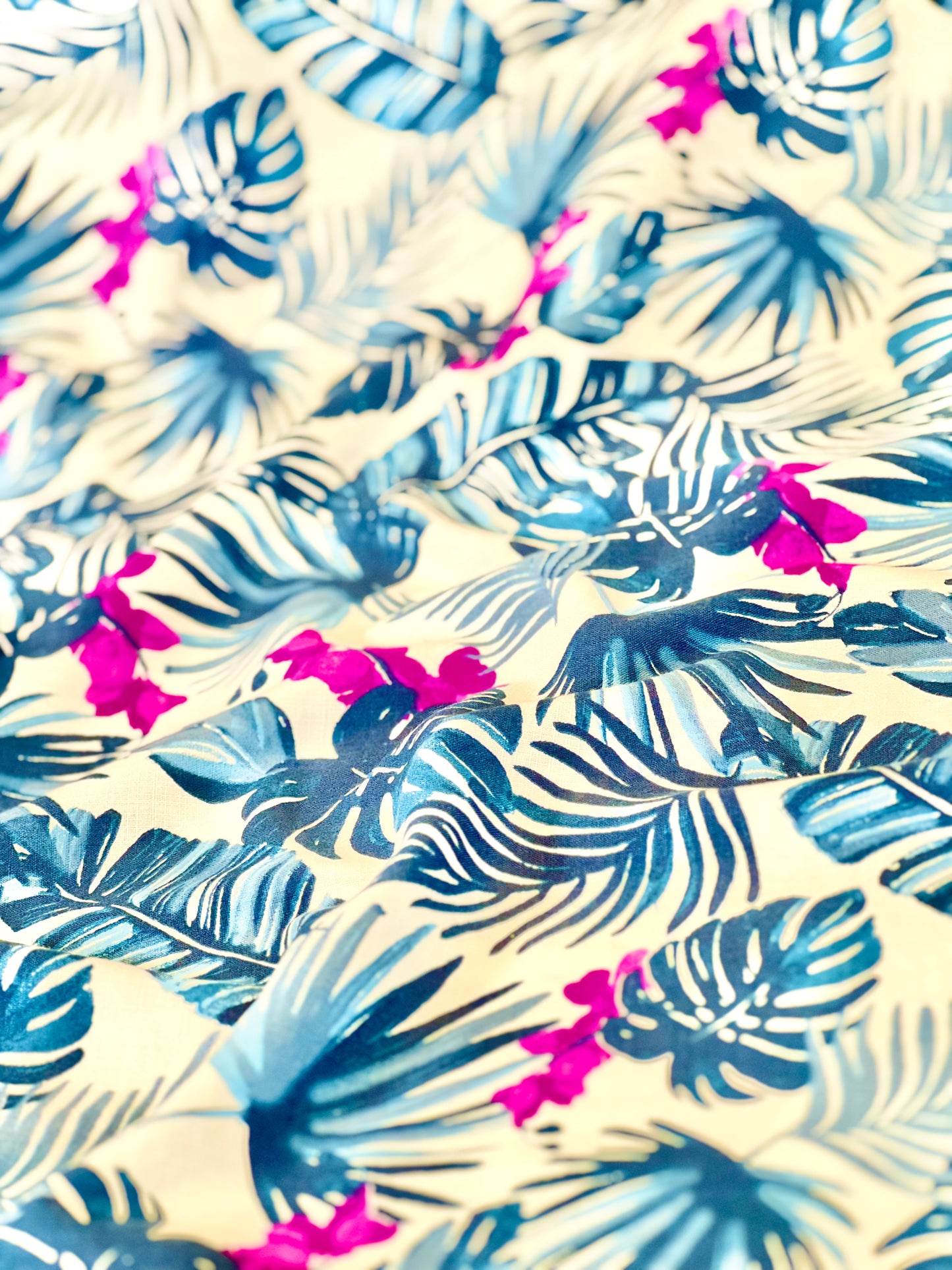 Printed Linen Hawaii Vibes