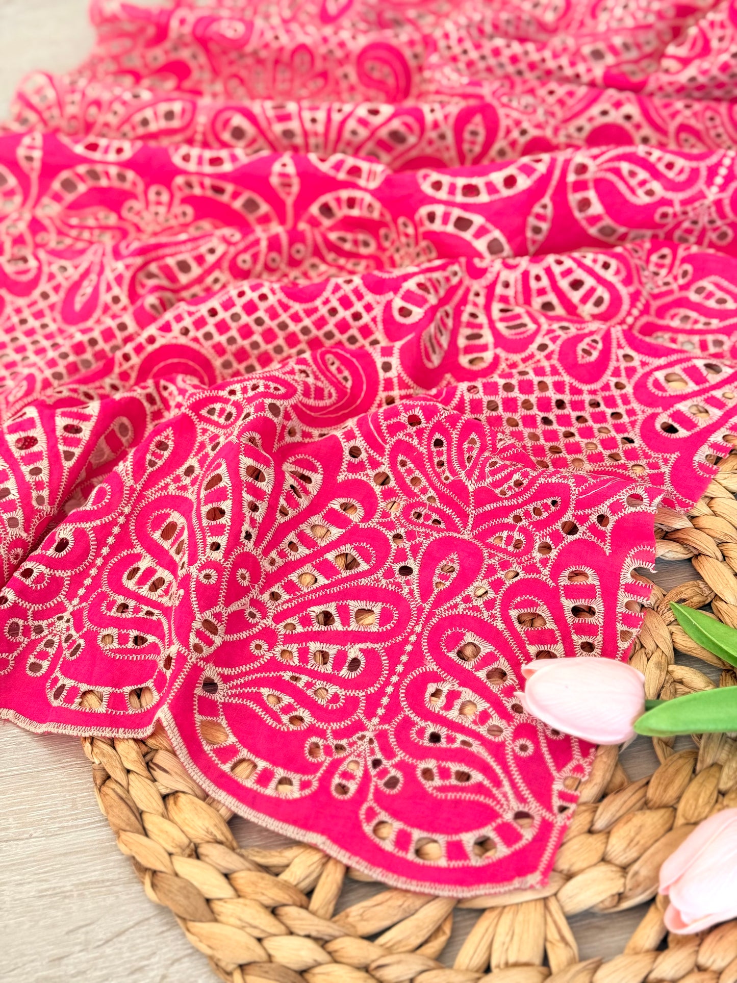 Embroidered Cotton Spring/S38