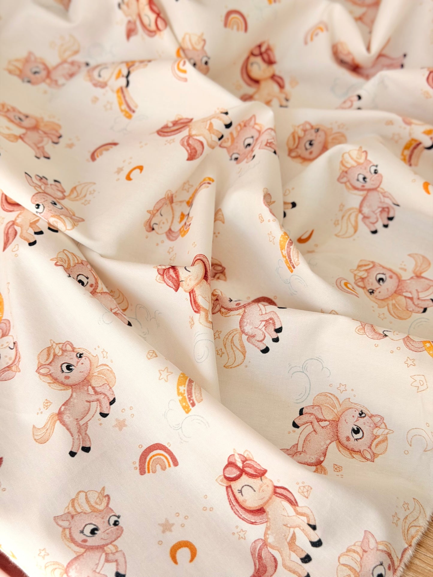 Cotton Twill Rainbow Pony
