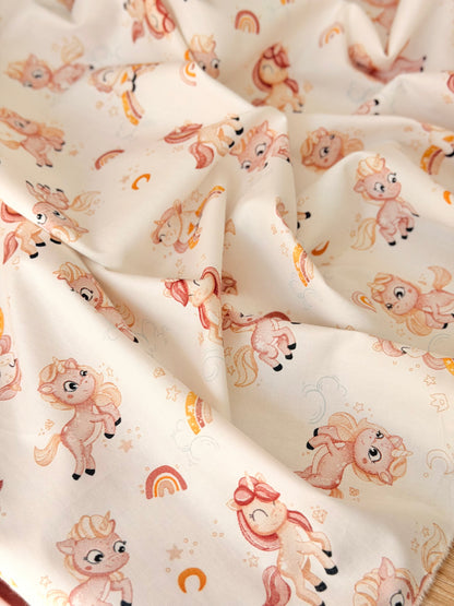 Cotton Twill Rainbow Pony