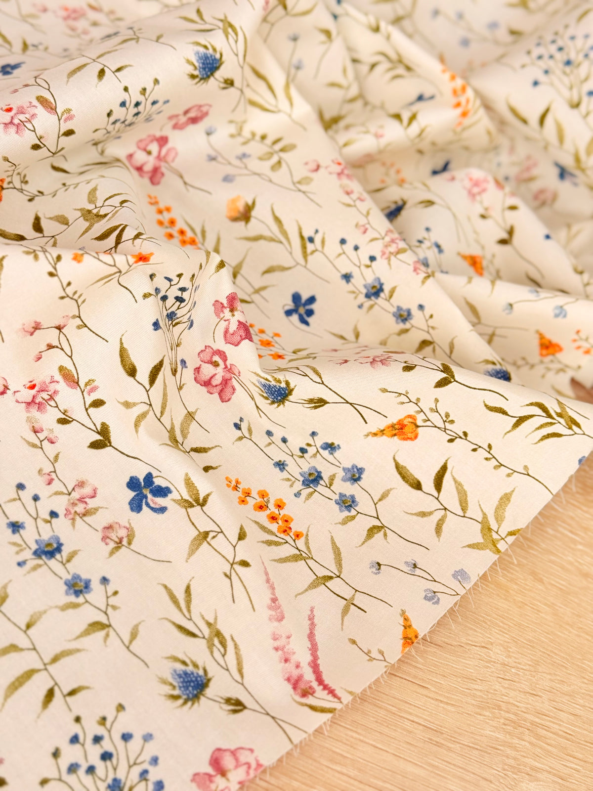 Cotton Twill Meadow Bloom