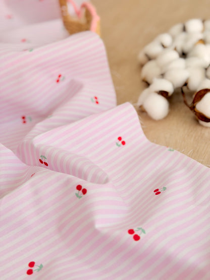 Printed Cotton Cherry Lane