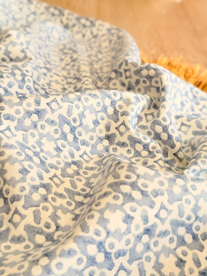 Printed Linen Terra Mosaic