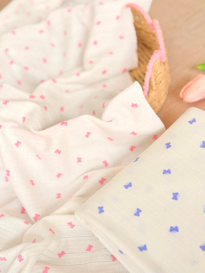 Printed Cotton Jersey Little Butterflies
