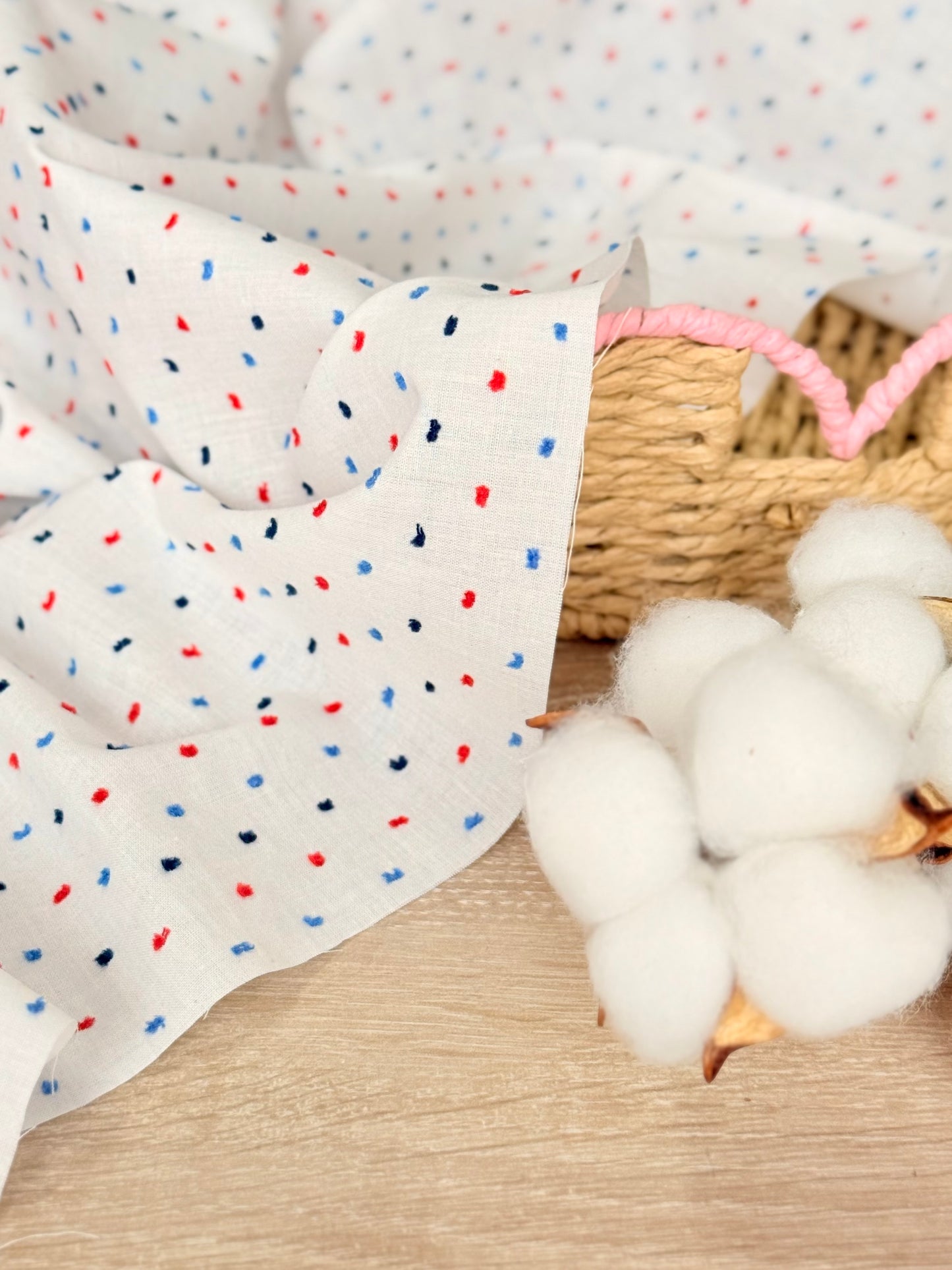 Plumeti Cotton Candy Dots | Algodón Plumeti