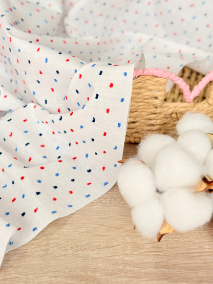 Plumeti Cotton Candy Dots | Algodón Plumeti