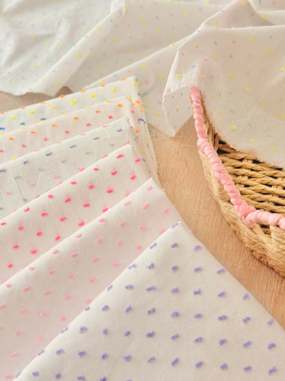 Plumeti Cotton Candy Dots | Algodón Plumeti