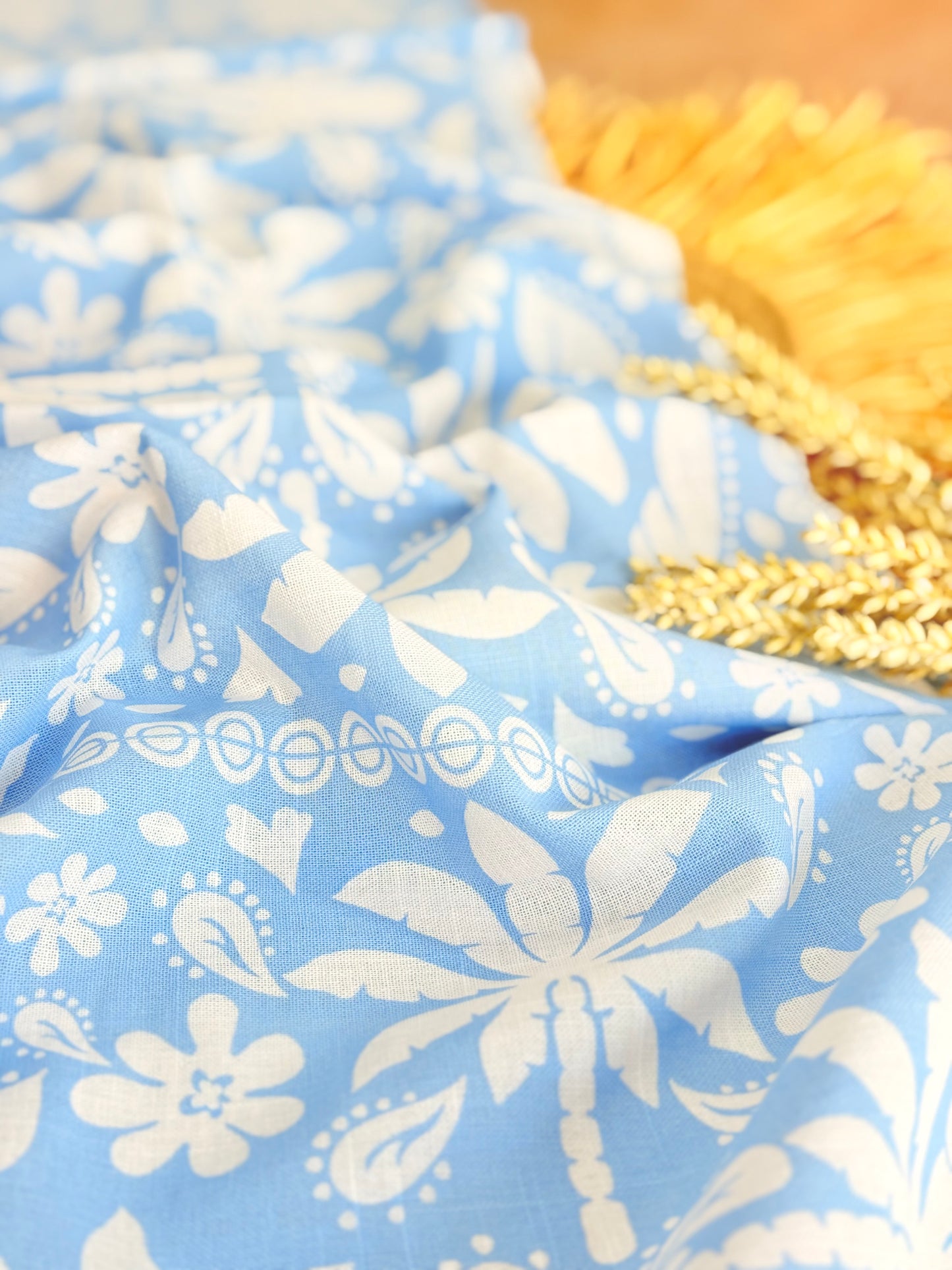 Printed Linen Sunlit Heritage