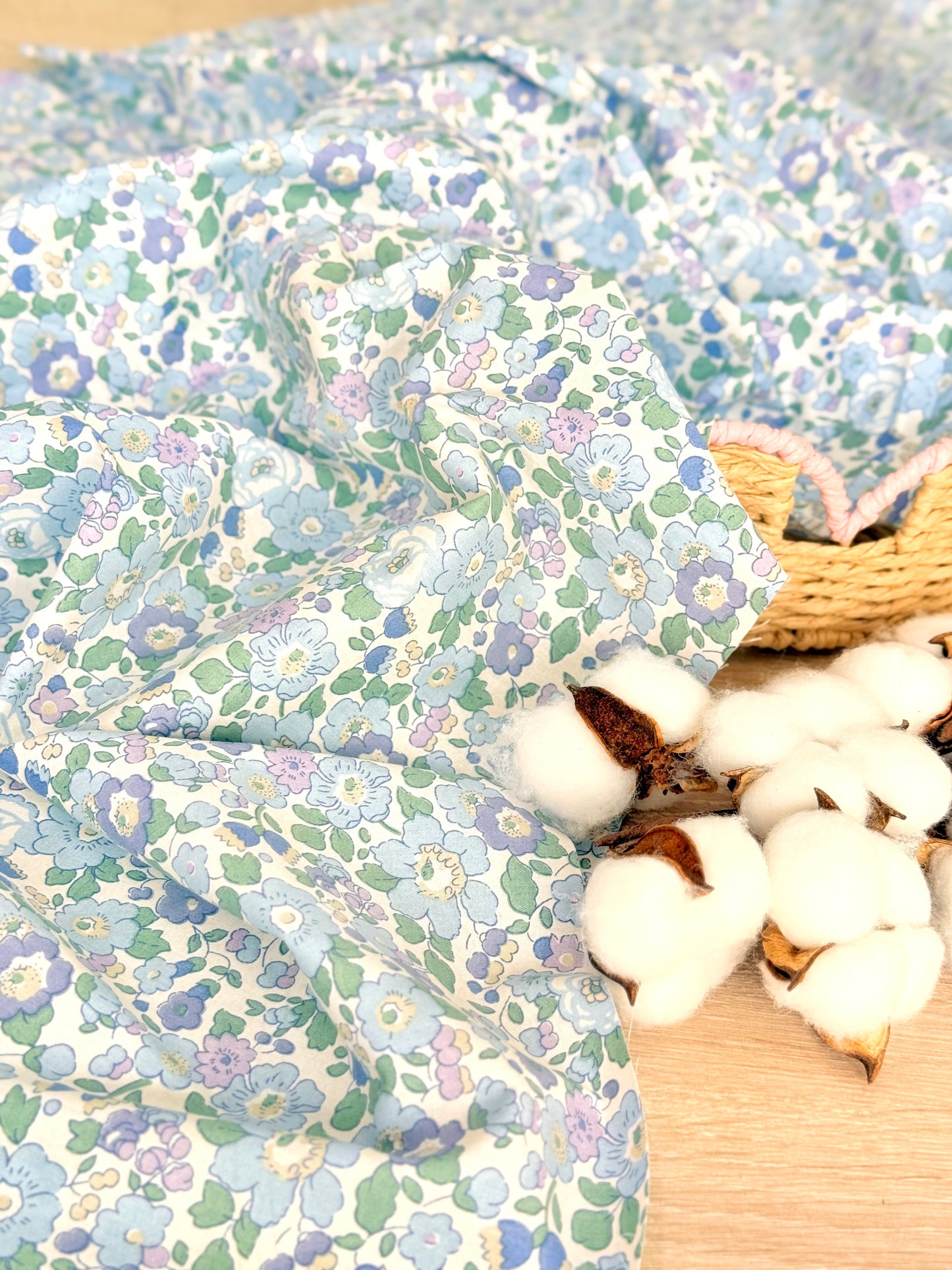Cotton Twill Pastel Meadow